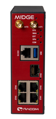 Racom MiDGE - Przemysłowy router LTE dla systemów SCADA