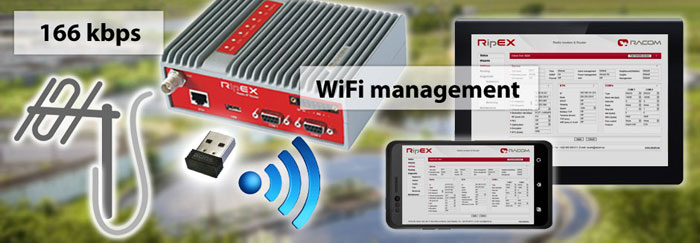 RipEX Radio Modem Router 166kbps